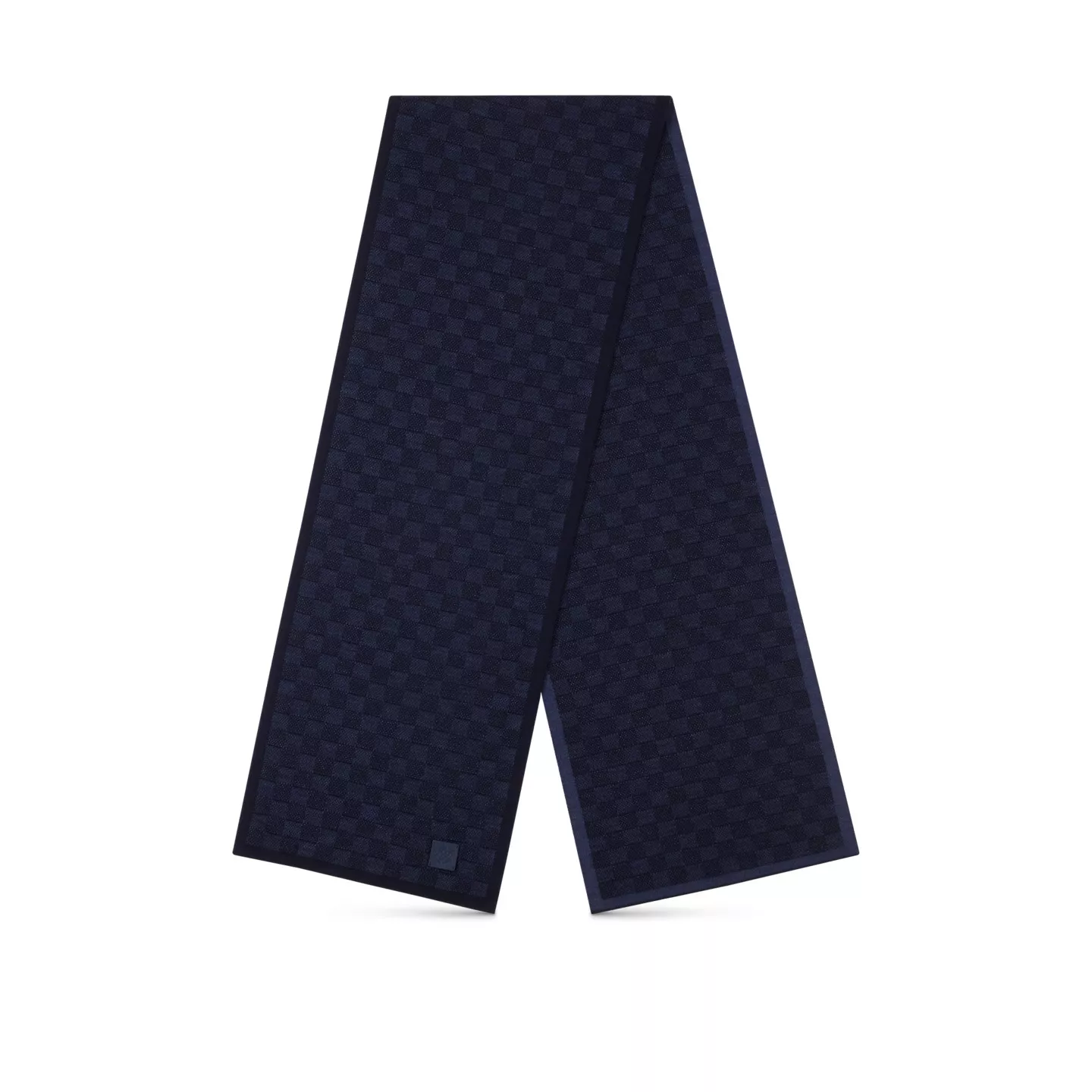 Louis Vuitton Navy M77987 Néo Petit Damier Scarf 0115