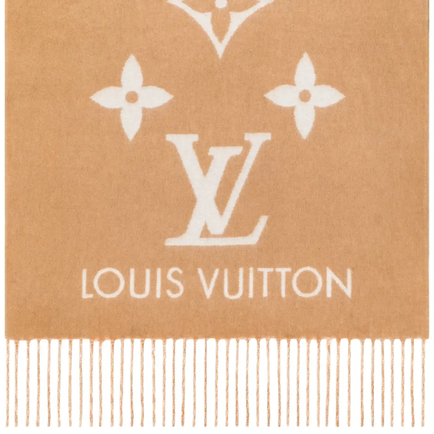 Cheap Louis Vuitton Beige M73675 Reykjavik Gradient Scarf 0128