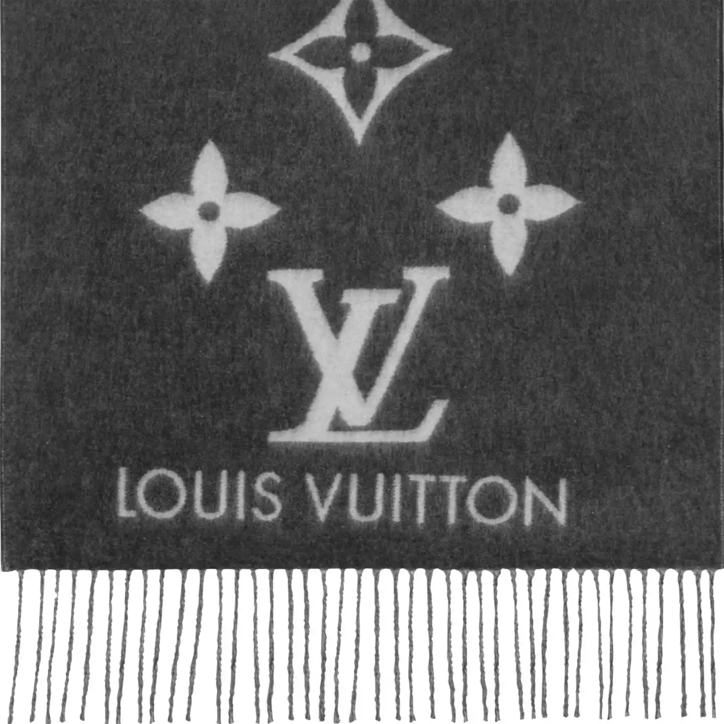 Cheap Louis Vuitton Grey M76336 Reykjavik Gradient Scarf 0128