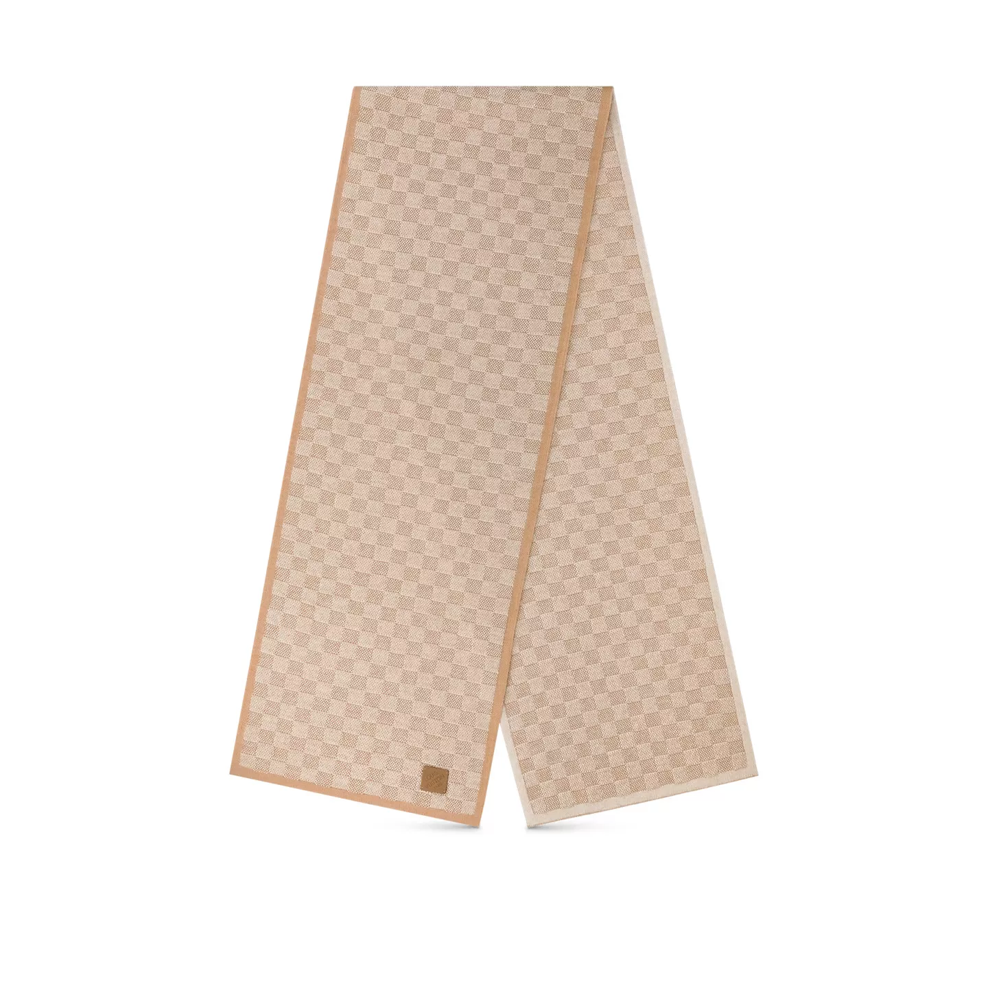 Louis Vuitton Beige M77986 Néo Petit Damier Scarf 0118