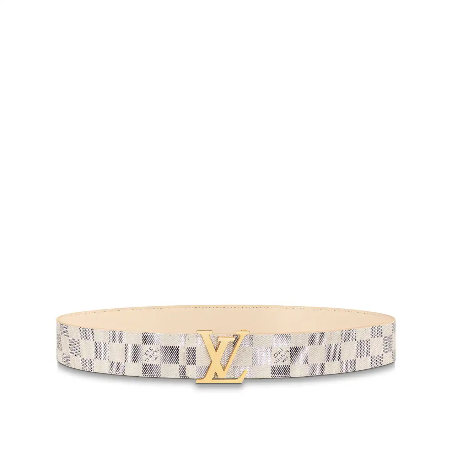 Cheap Louis Vuitton M0569S Damier azur LV Initiales 40mm Reversible Belt 0131