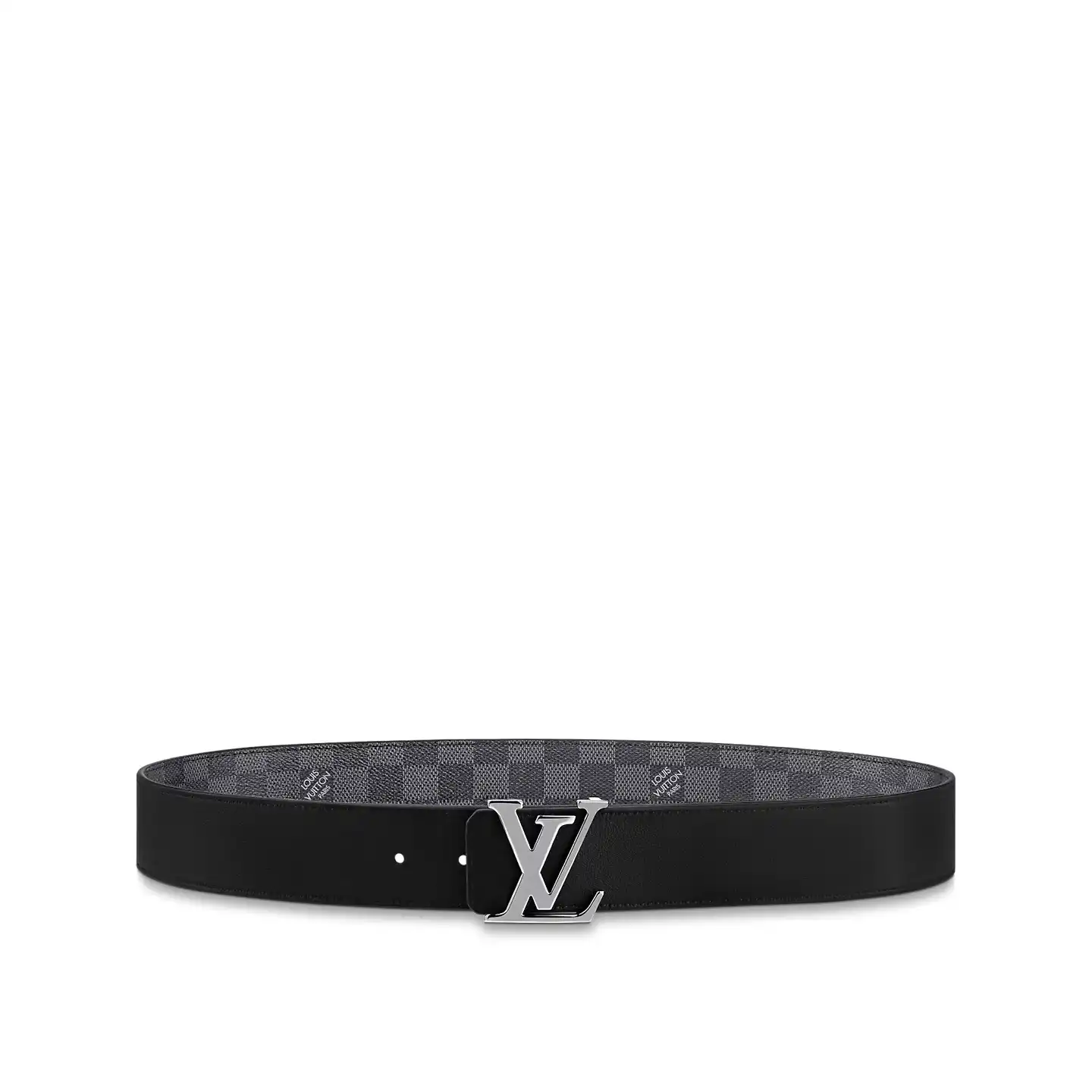 Cheap Louis Vuitton M0213U Graphite LV Initiales 40mm Reversible Belt 0131