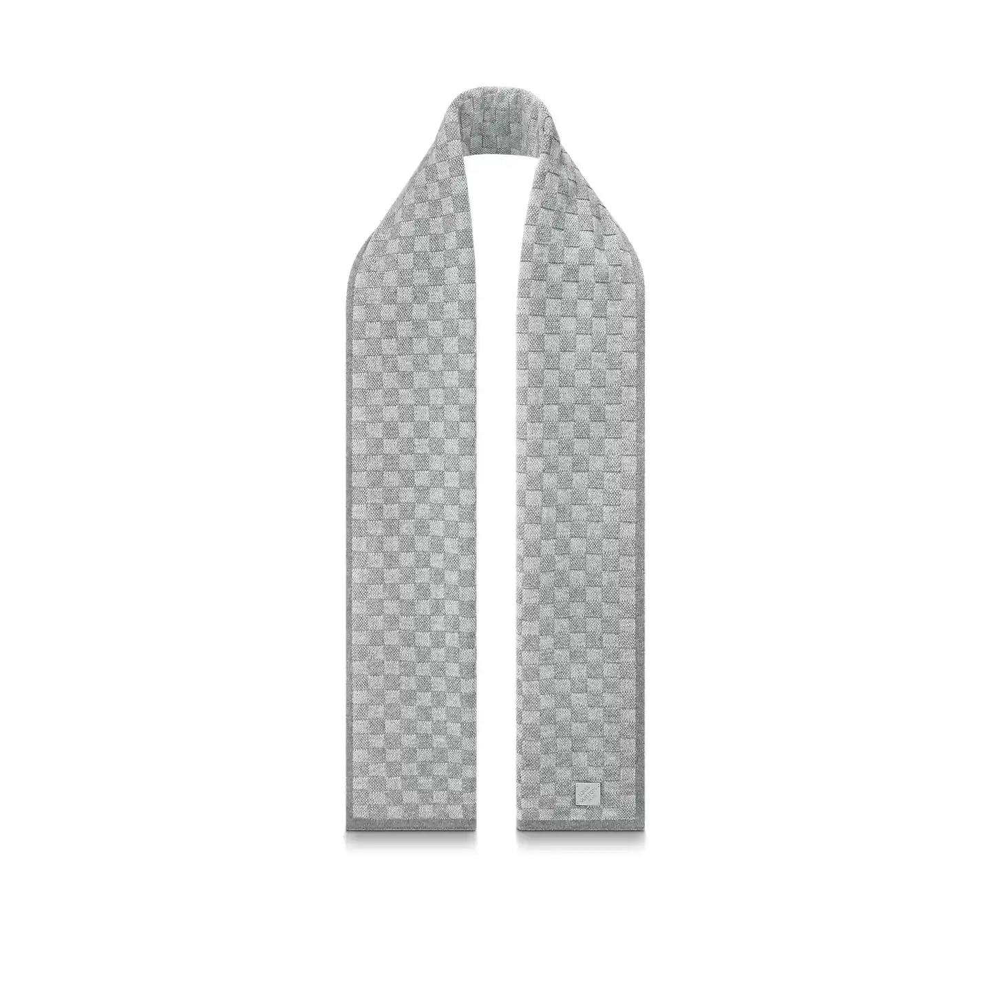 Cheap Louis Vuitton Light Grey M77989 Néo Petit Damier Scarf 0126