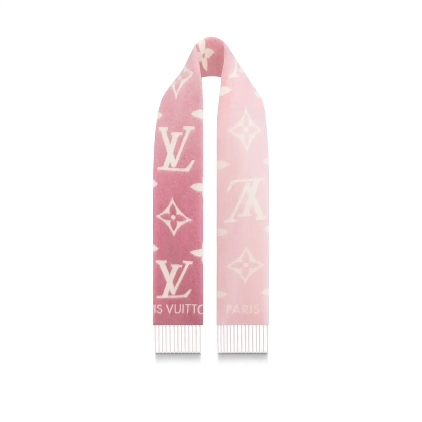 Cheap Louis Vuitton Light Pink M77375 Reykjavik Gradient Scarf 0126