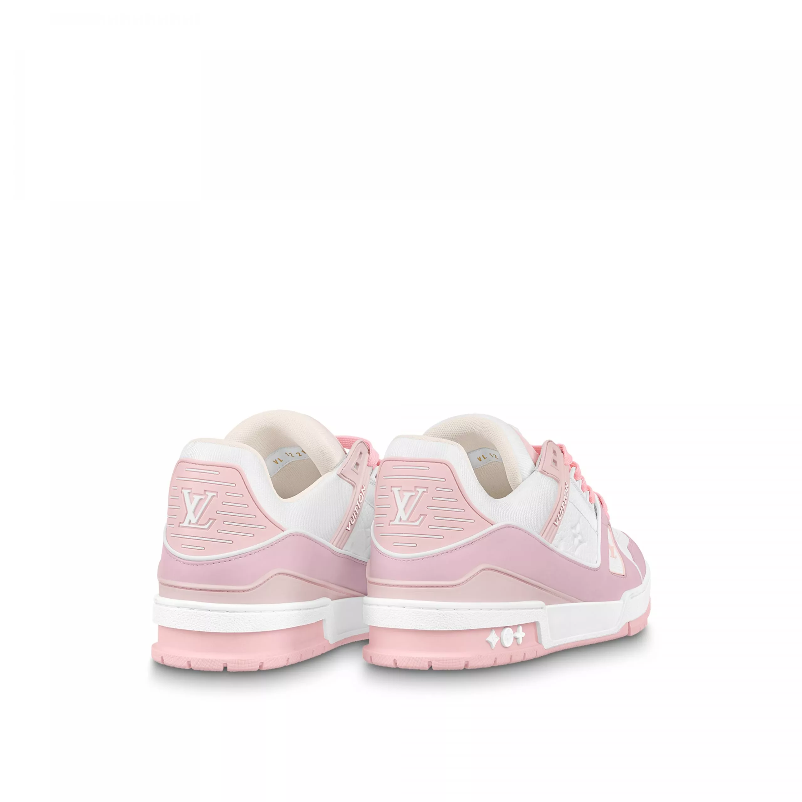 Cheap Louis Vuitton Trainer Sneaker Pink White 1ABOEI 0116