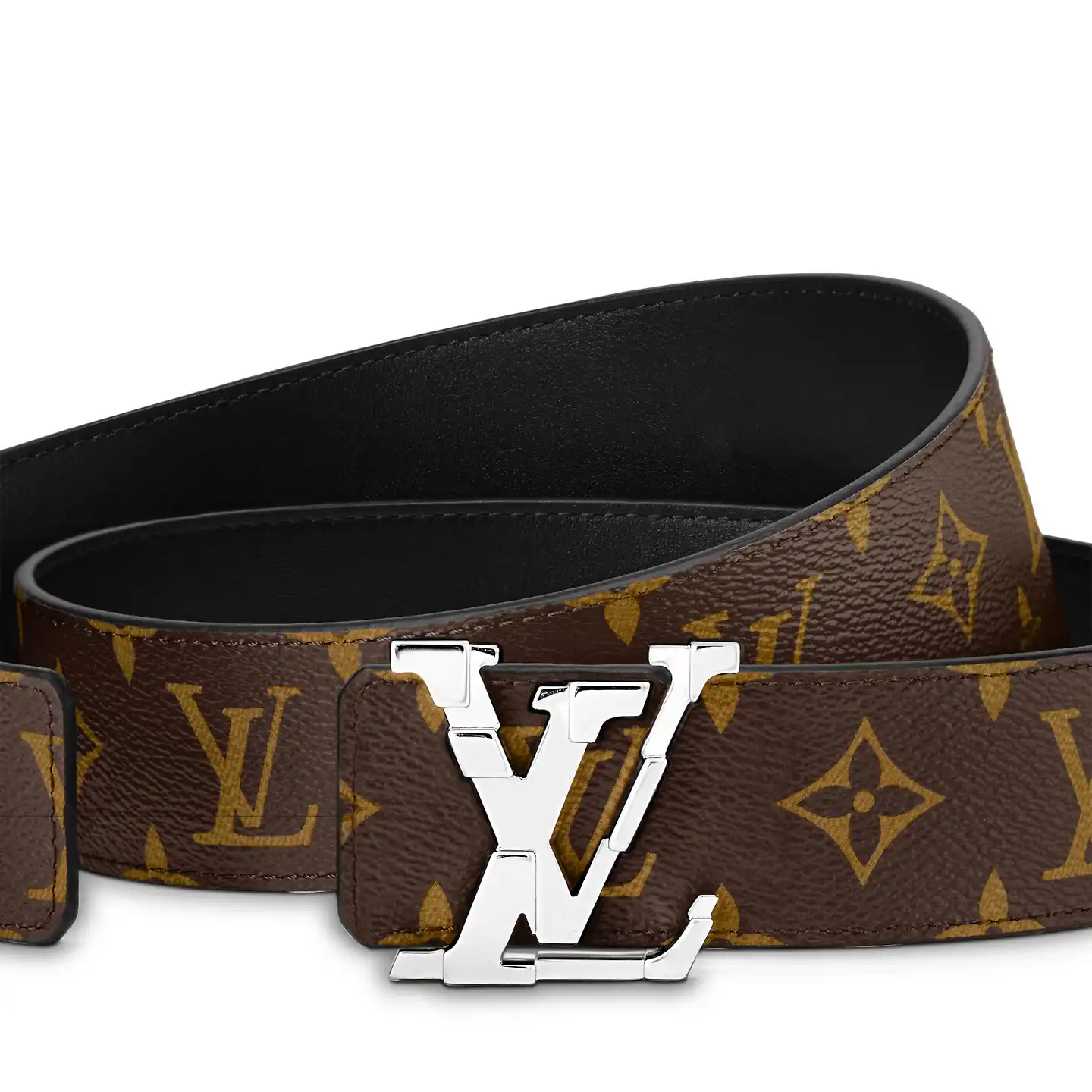 Cheap Louis Vuitton M8389U Monogram LV Pixel 40mm Reversible Belt 0123