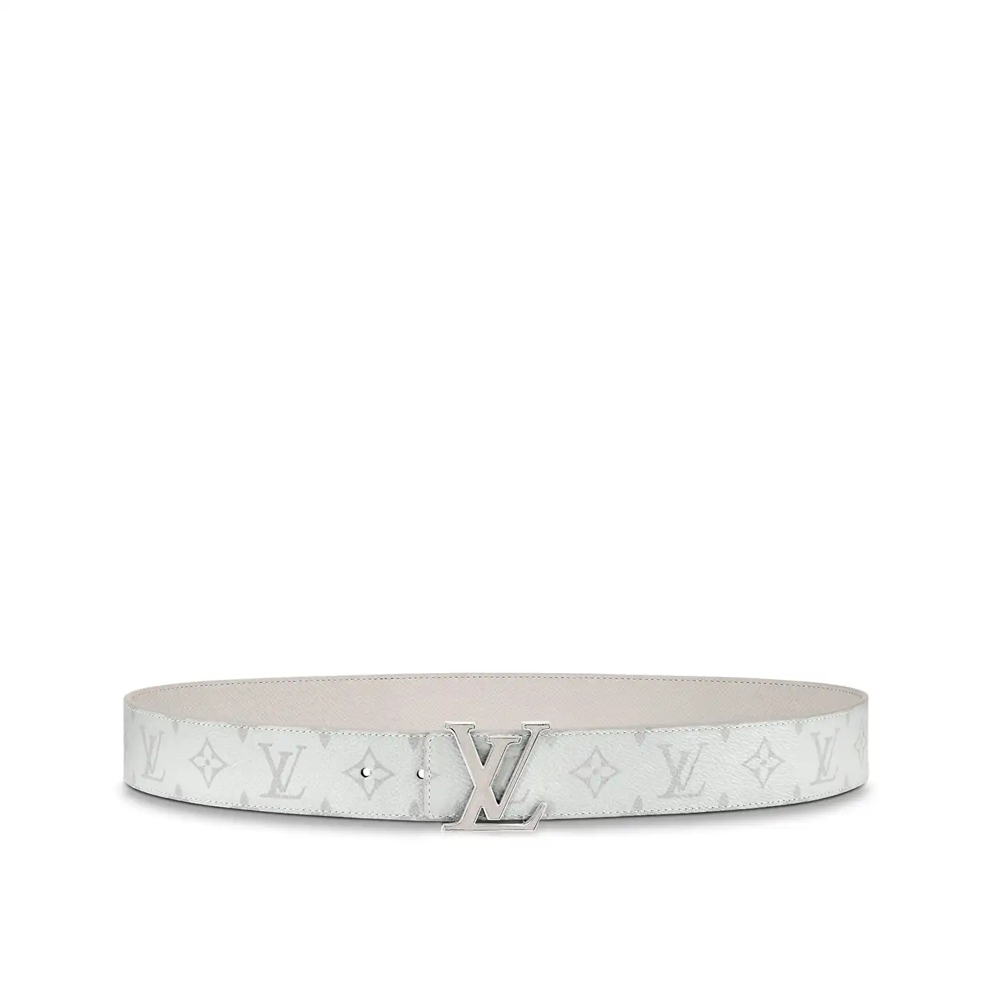 Cheap Louis Vuitton M0158U White LV Initiales 40mm Reversible Belt 0129