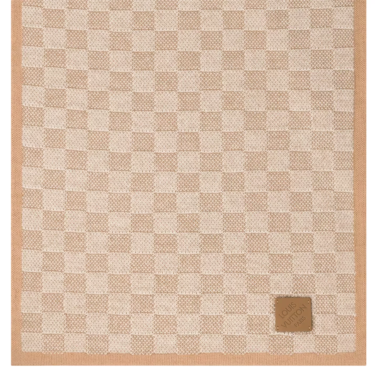 Cheap Louis Vuitton Beige M77986 Néo Petit Damier Scarf 0115