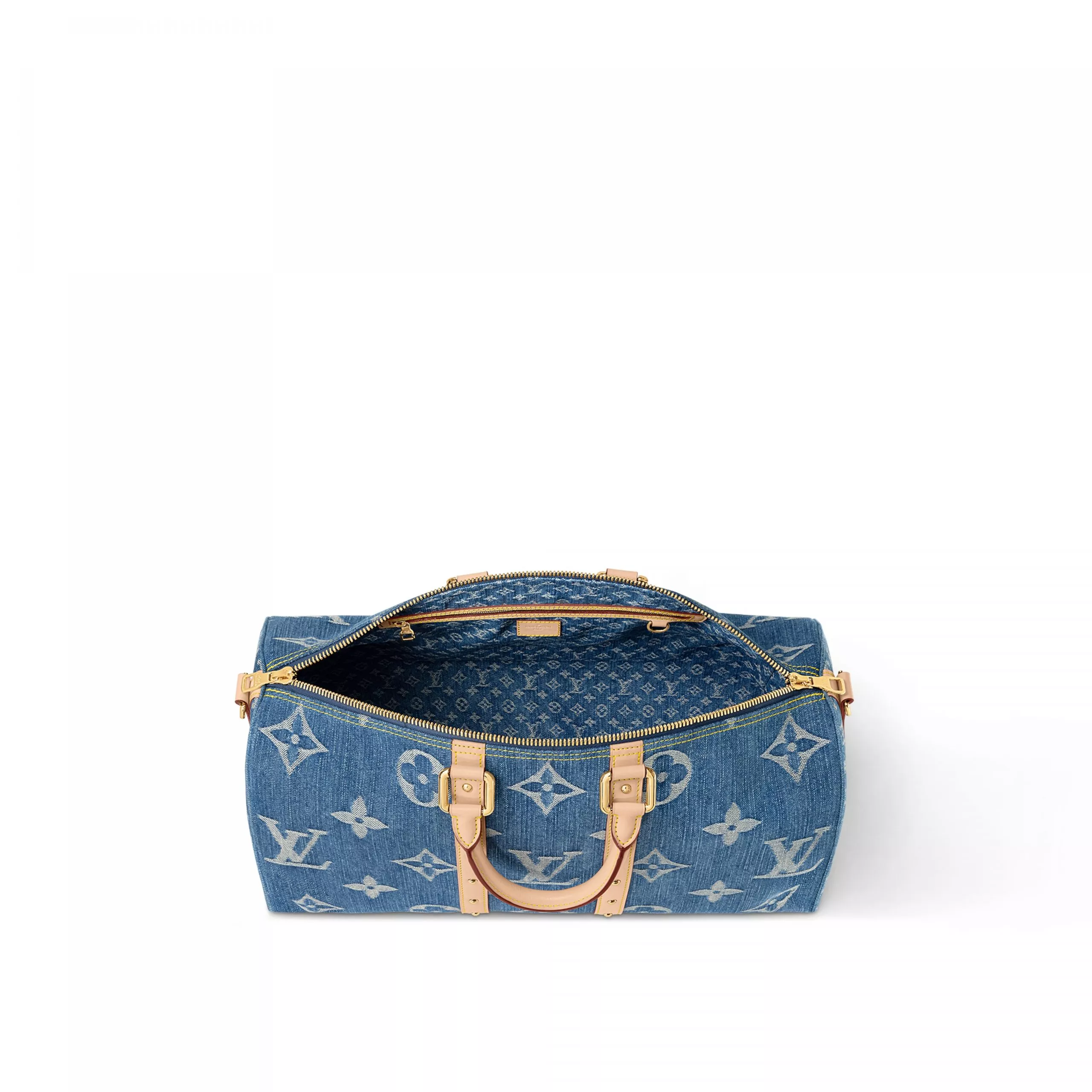 Cheap Louis Vuitton M24315 Keepall Bandoulière 45 Denim Blue 0117