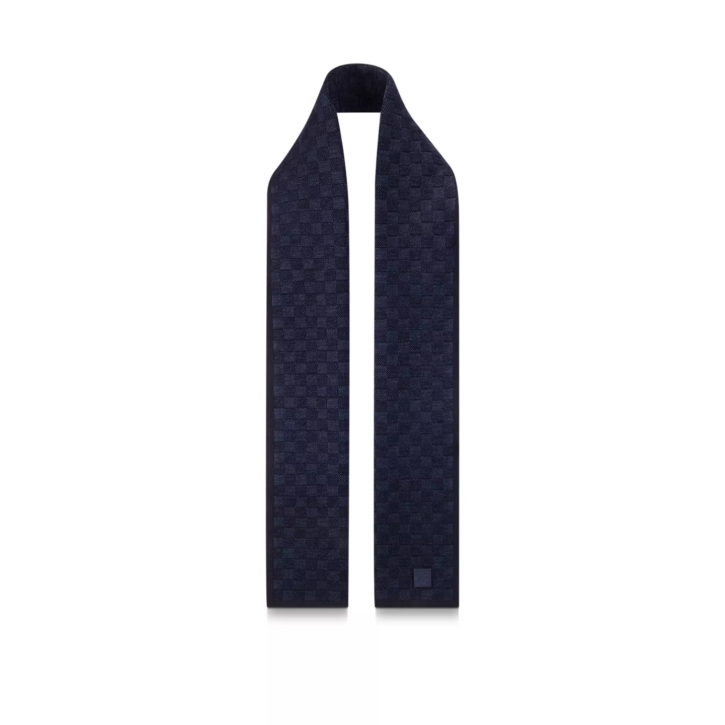 Cheap Louis Vuitton Navy M77987 Néo Petit Damier Scarf 0115