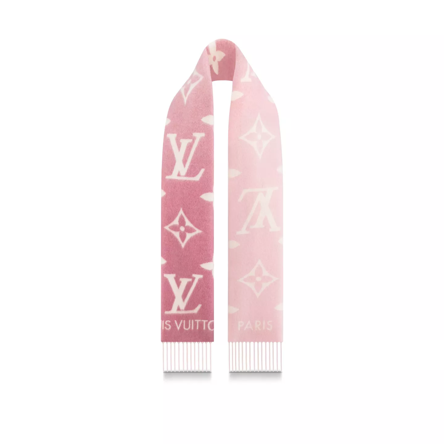 Cheap Louis Vuitton Light Pink M77375 Reykjavik Gradient Scarf 0118