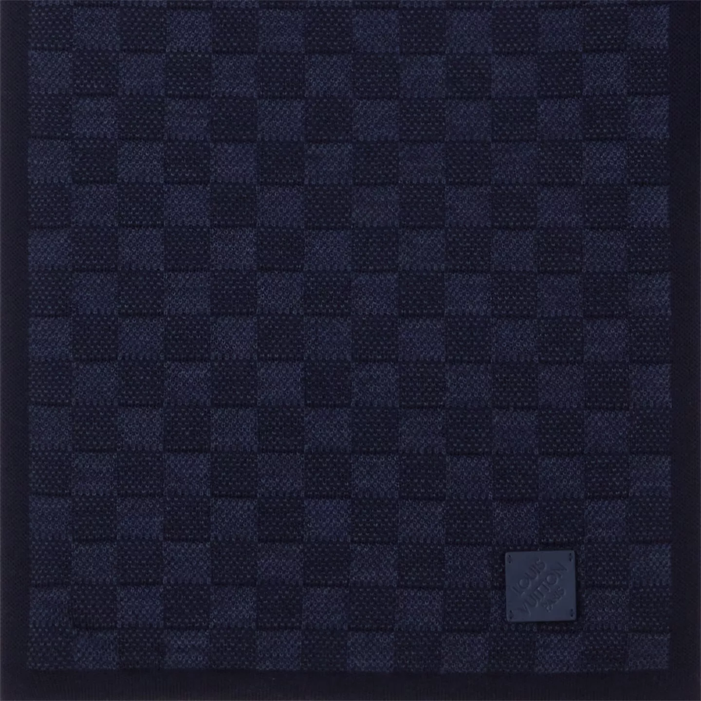 Cheap Louis Vuitton Navy M77987 Néo Petit Damier Scarf 0115