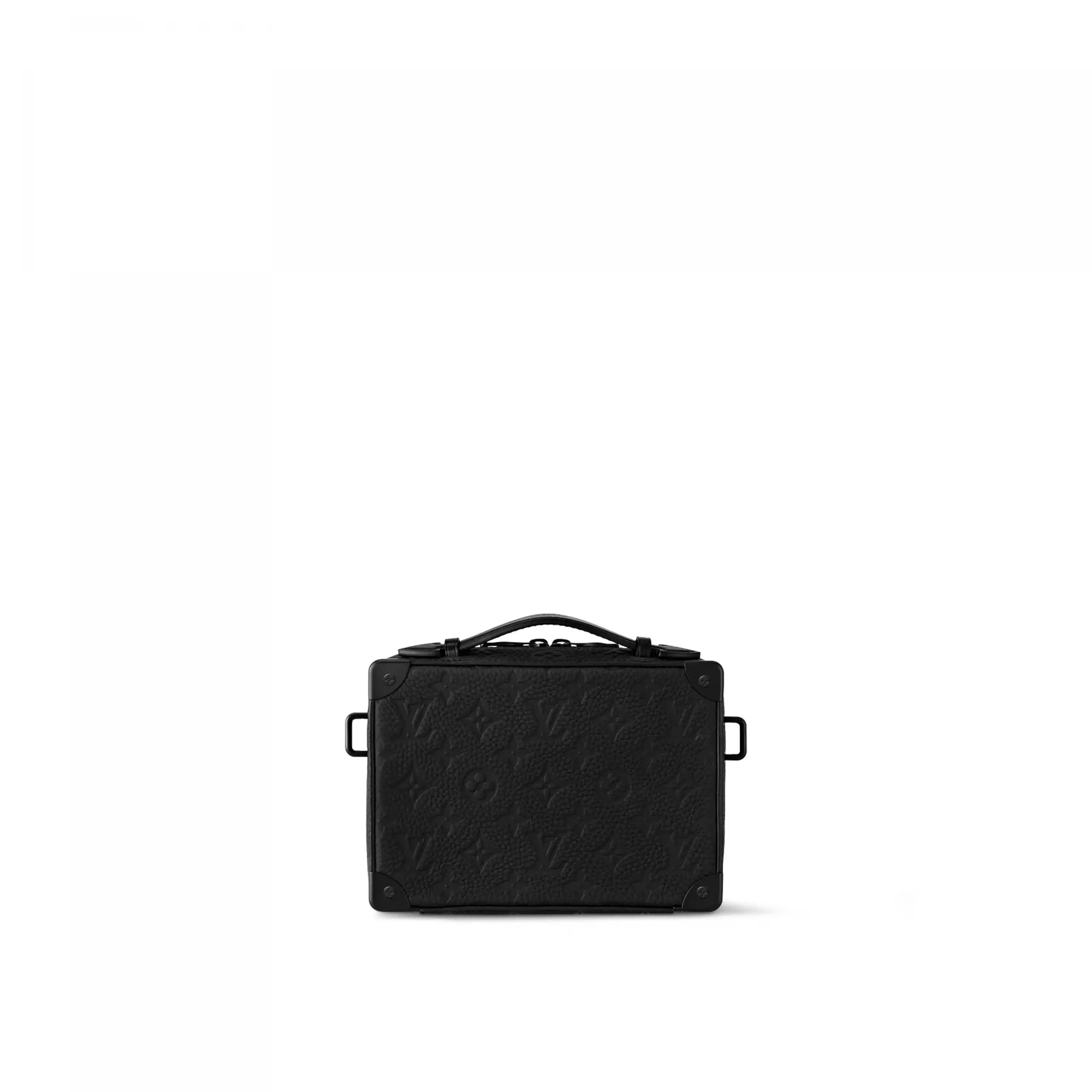 Cheap Louis Vuitton M59163 Handle Soft Trunk Black Monogram 0127