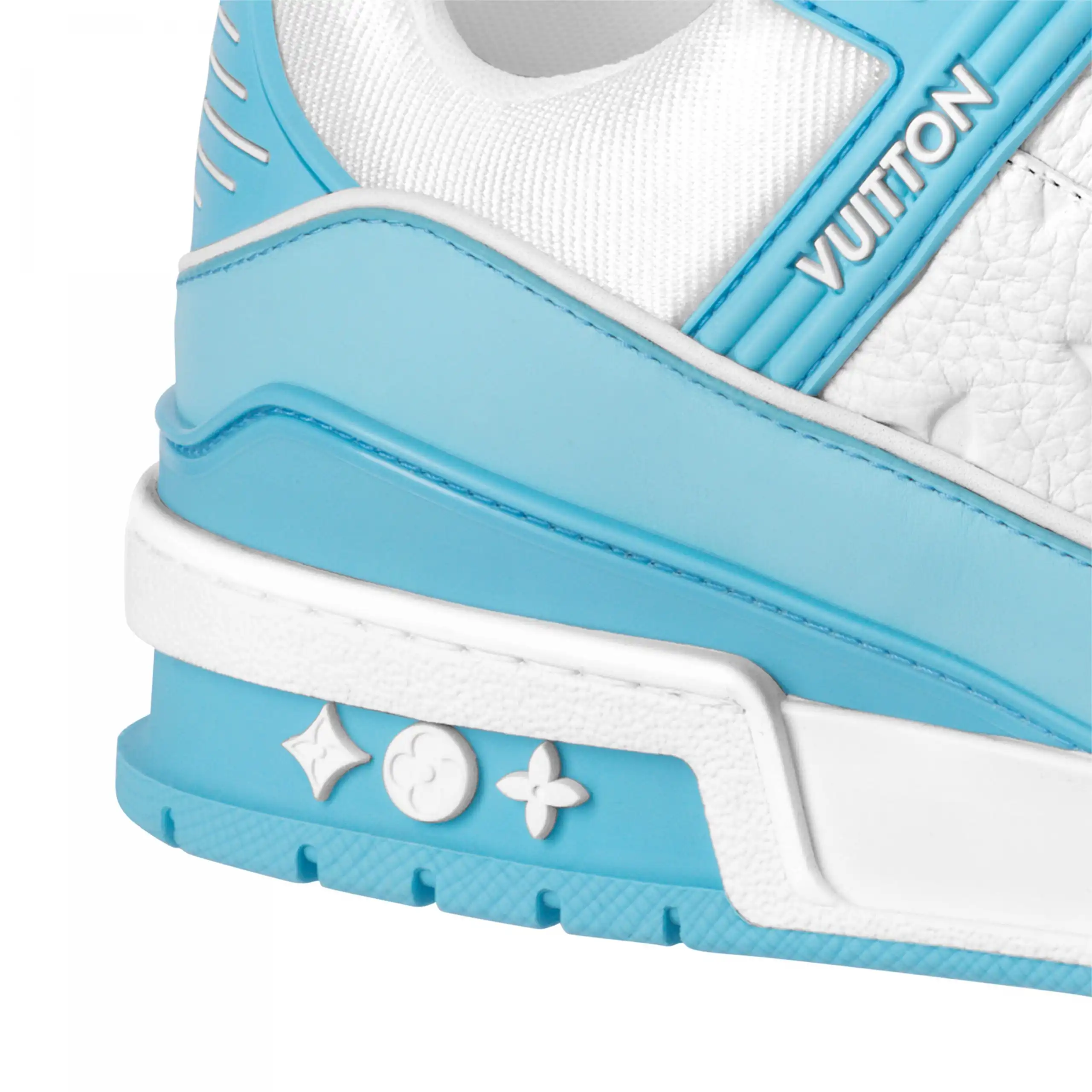 Cheap Louis Vuitton Trainer Sneaker Sky Blue 1ABOFM 0130