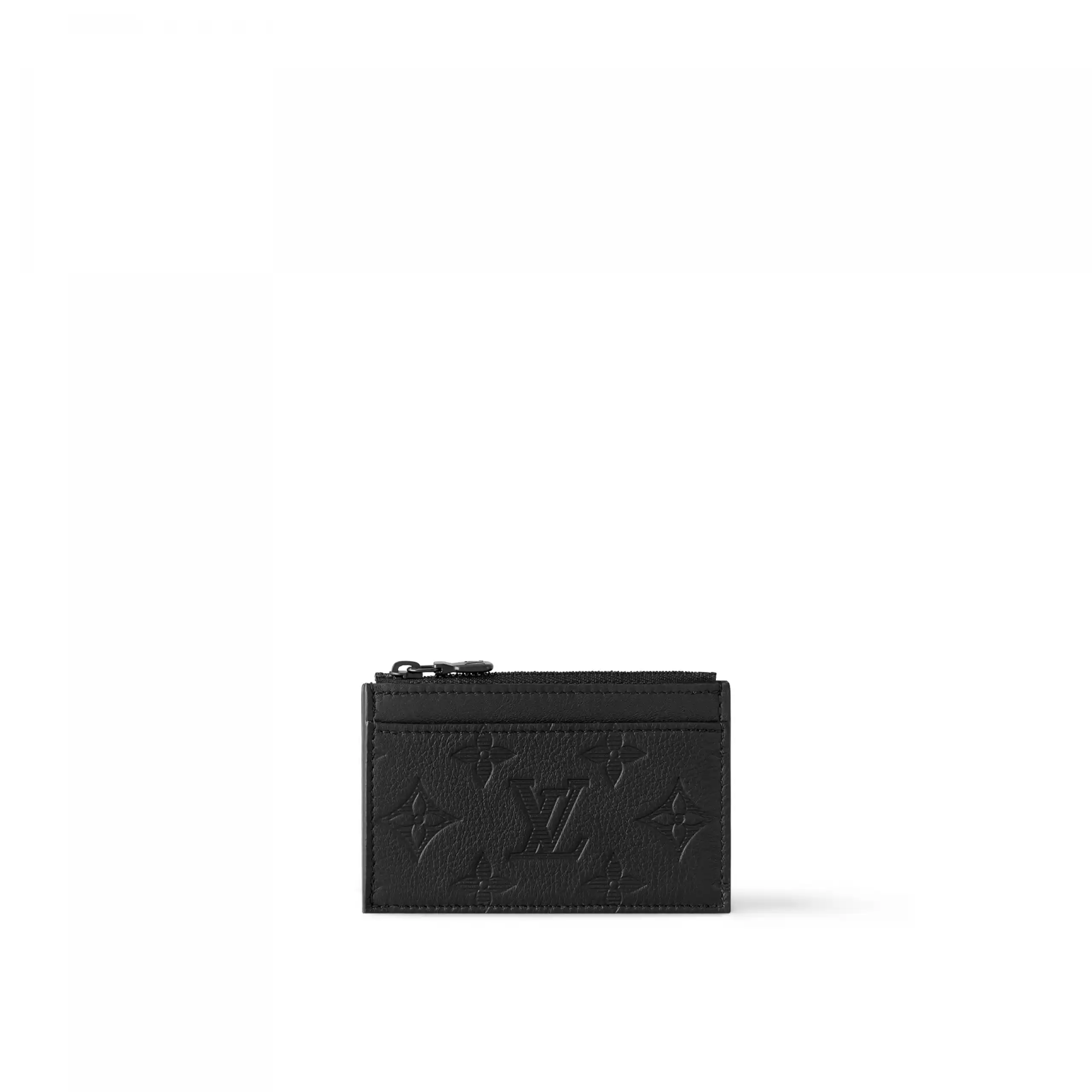 Louis Vuitton M82245 Coin Card Holder Black 0127