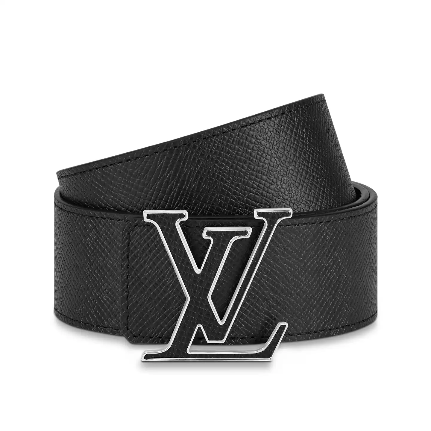 Cheap Louis Vuitton M0157U Black LV Initiales 40mm Reversible Belt 0123