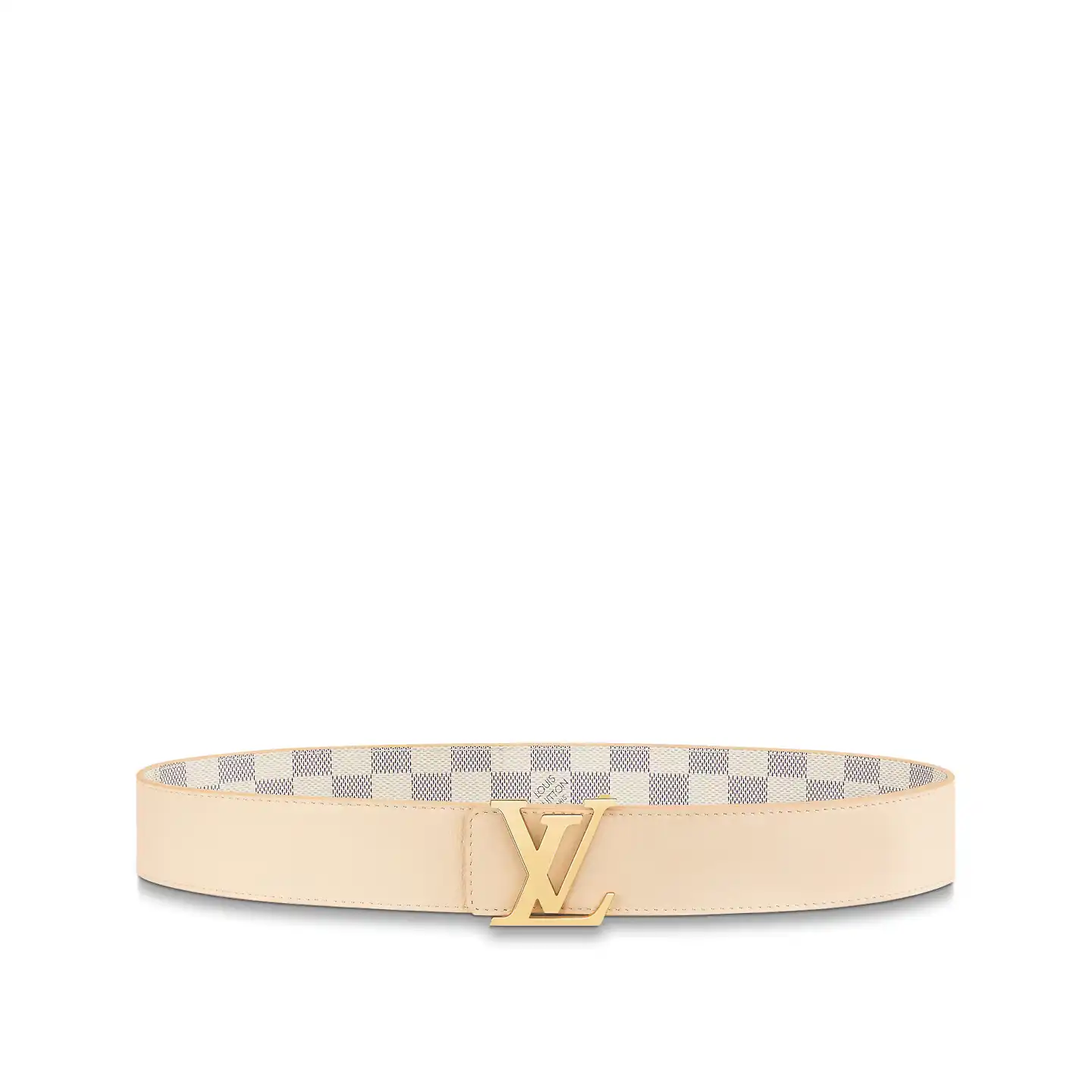 Cheap Louis Vuitton M0569S Damier azur LV Initiales 40mm Reversible Belt 0131