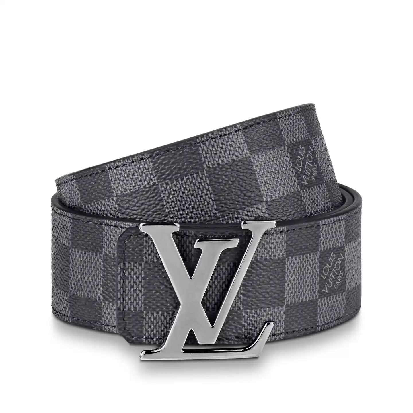 Cheap Louis Vuitton M0213U Graphite LV Initiales 40mm Reversible Belt 0131