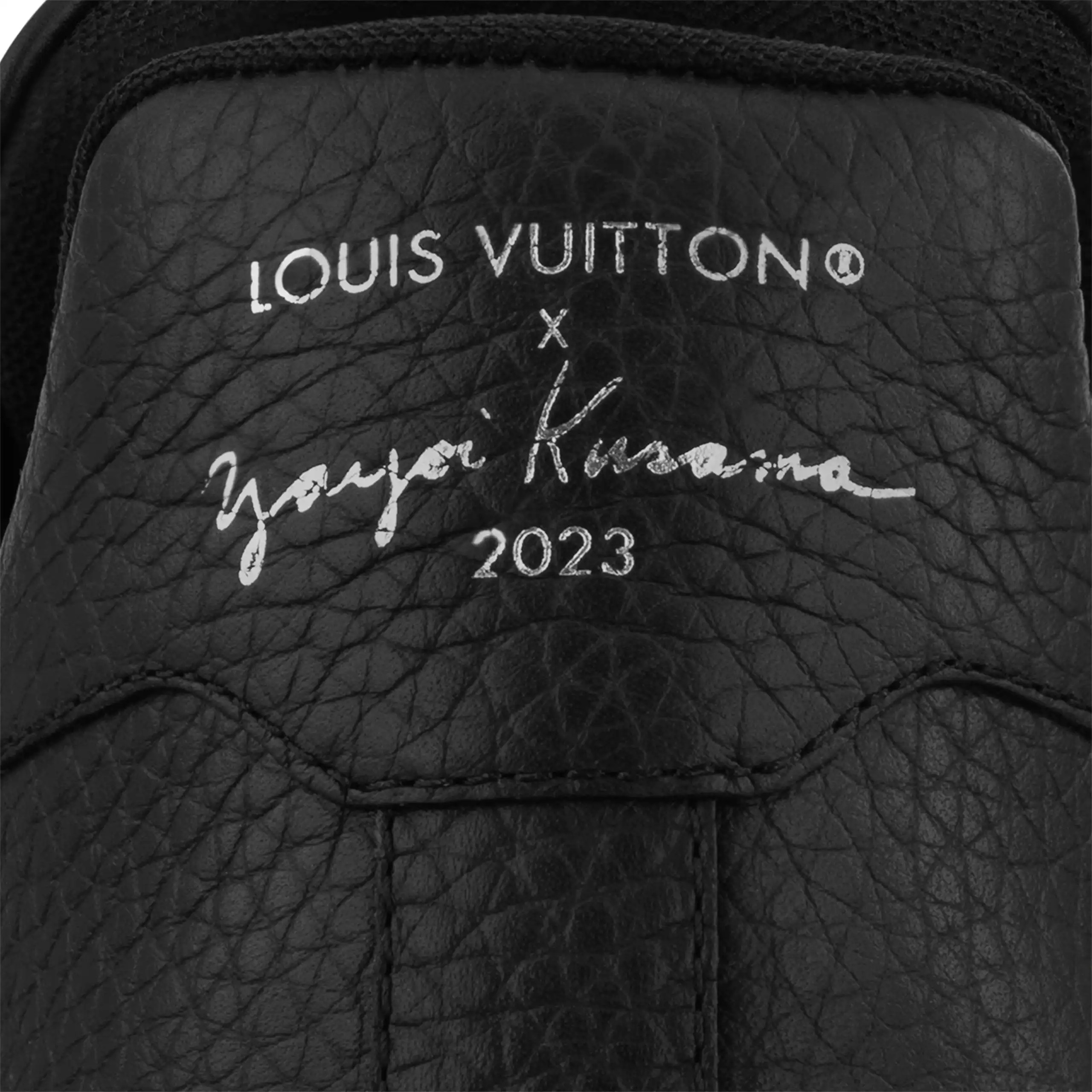 Cheap Louis Vuitton Trainer Sneaker LV x YK Black 1ABD2W 0130