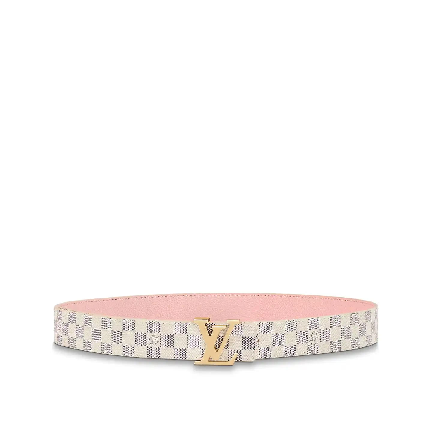 Louis Vuitton M0571U Damier azur LV Initiales 30mm Reversible Belt 0131