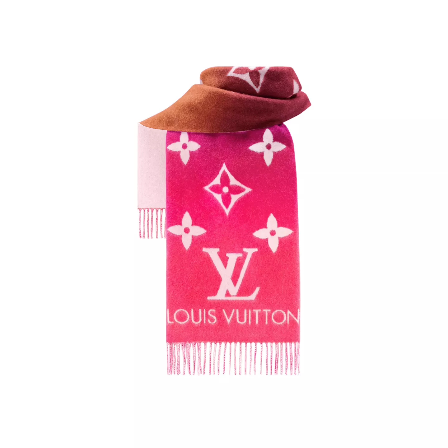 Louis Vuitton Grenadine M79506 Reykjavik Gradient Scarf 0118