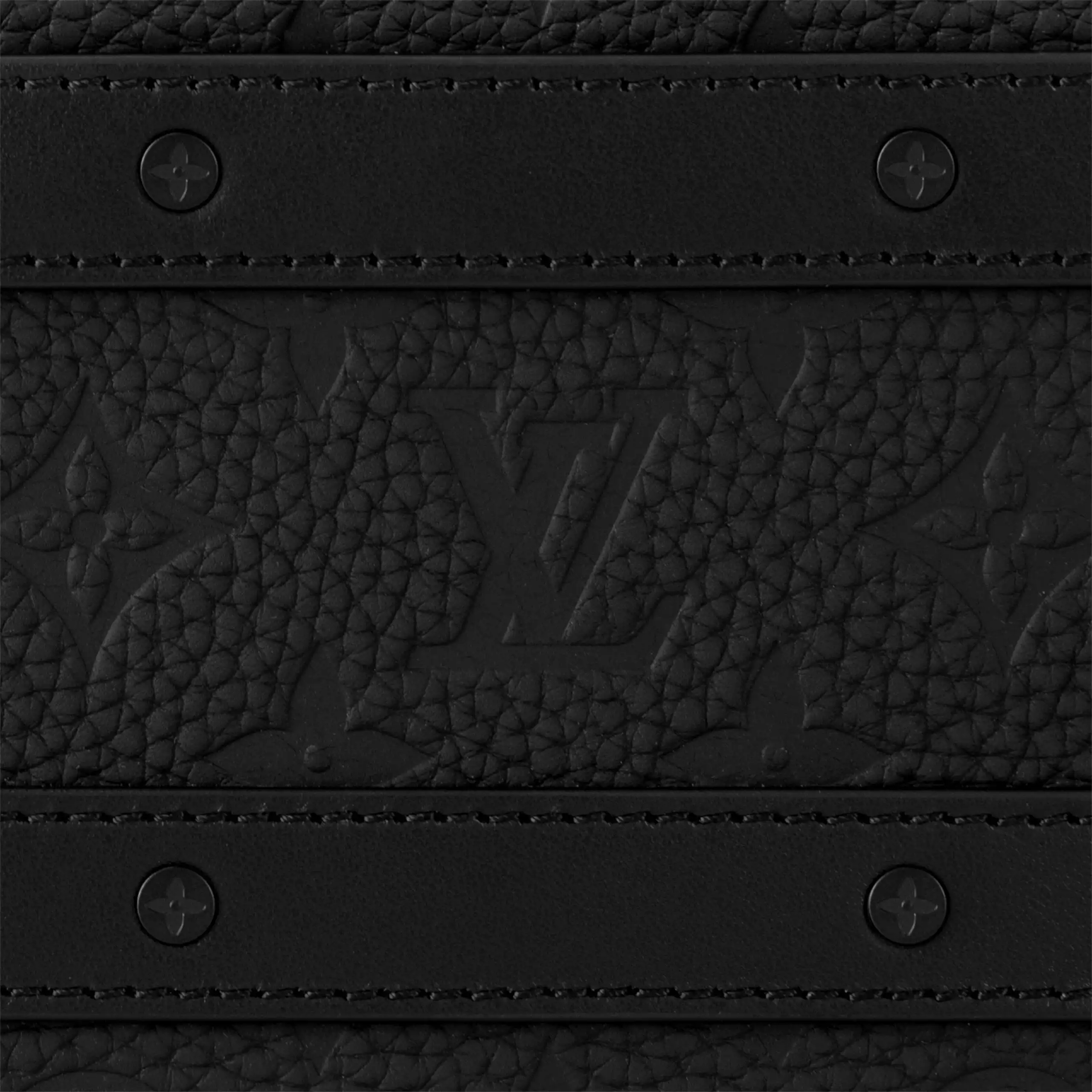 Cheap Louis Vuitton M59163 Handle Soft Trunk Black Monogram 0127