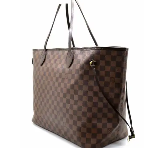 Cheap Ebene Neverfull Bag N51106 Damier Vuitton Shoulder Canvas GM Louis 0222