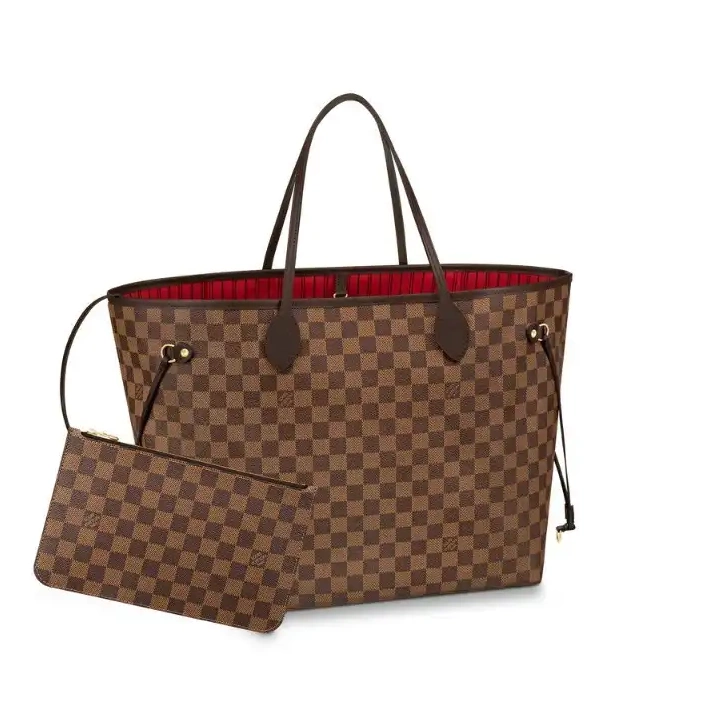 Cheap Neverfull N41357 Vuitton Damier Ebene Canvas GM Louis 0208