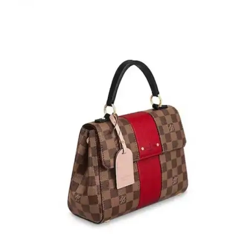 Cheap N41071 Vuitton BB Louis N40107 Street Bond Red Pink 0211