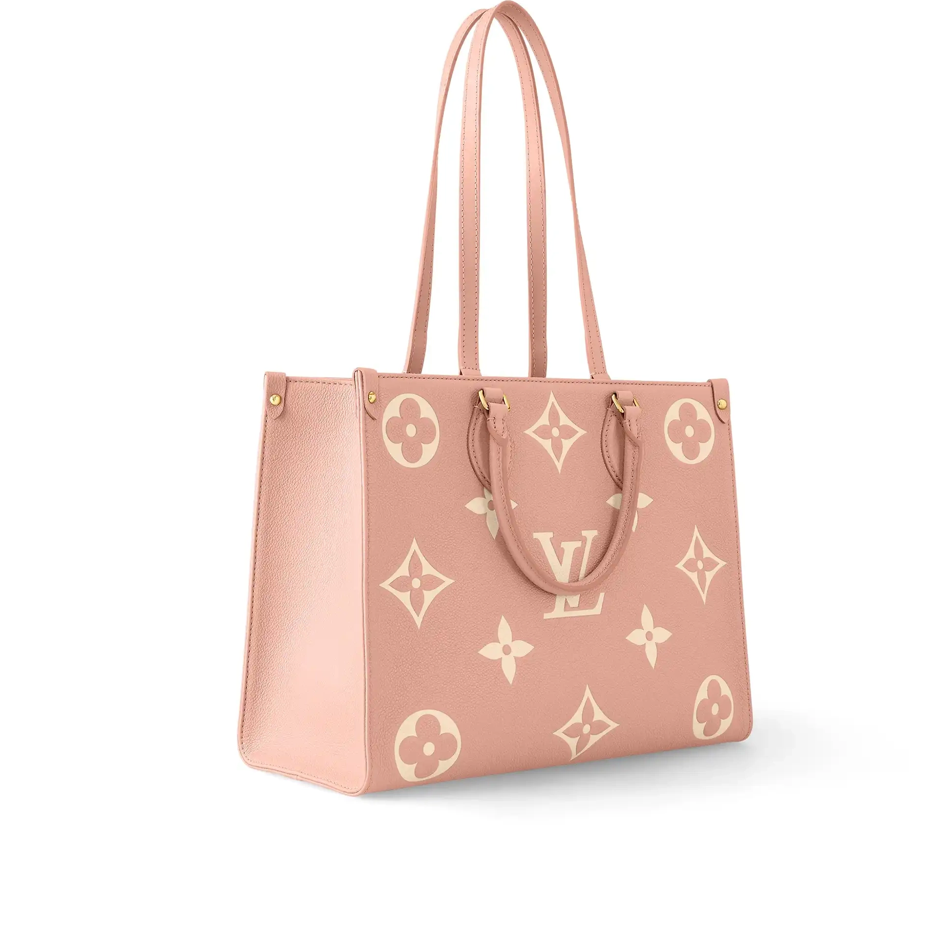 Cheap OnTheGo Trianon M46286 Cream Pink Louis MM Vuitton 0222