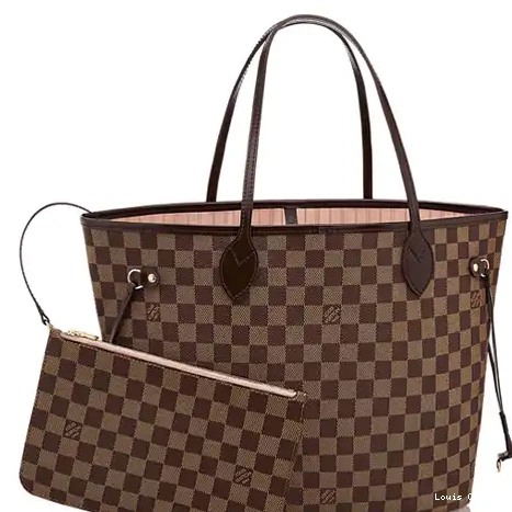 Cheap Damier Louis Ebene Bag Canvas Neverfull N41603 Vuitton MM Shoulder 0212