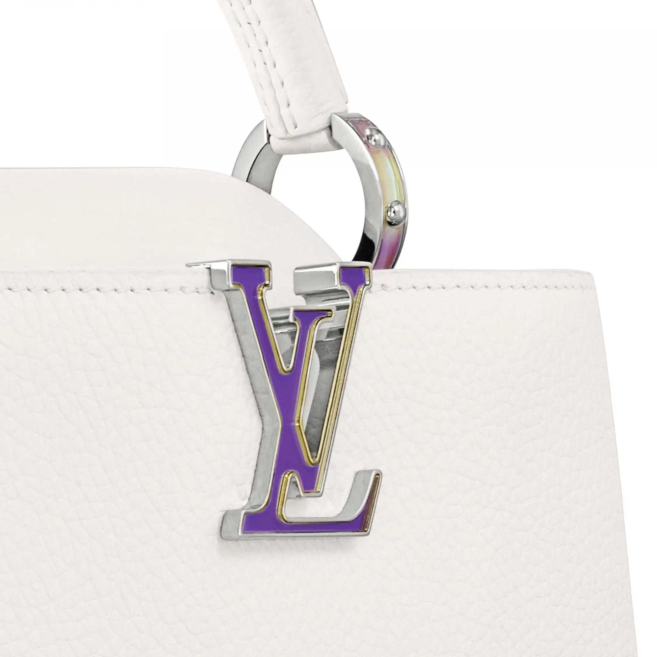 Cheap Capucines Louis BB M23307 Snow Vuitton White SKI LV 0224