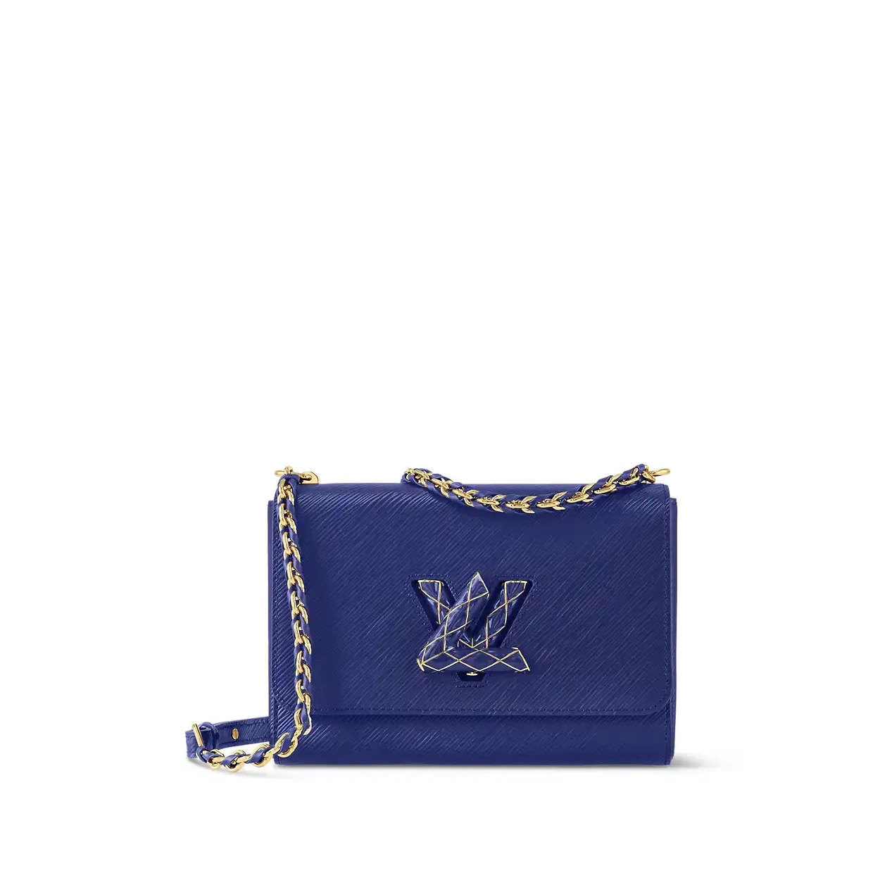 Cheap Vuitton Louis MM Smalt Twist Blue M23271 0222