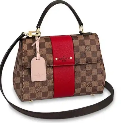 Cheap N41071 Vuitton BB Louis N40107 Street Bond Red Pink 0211