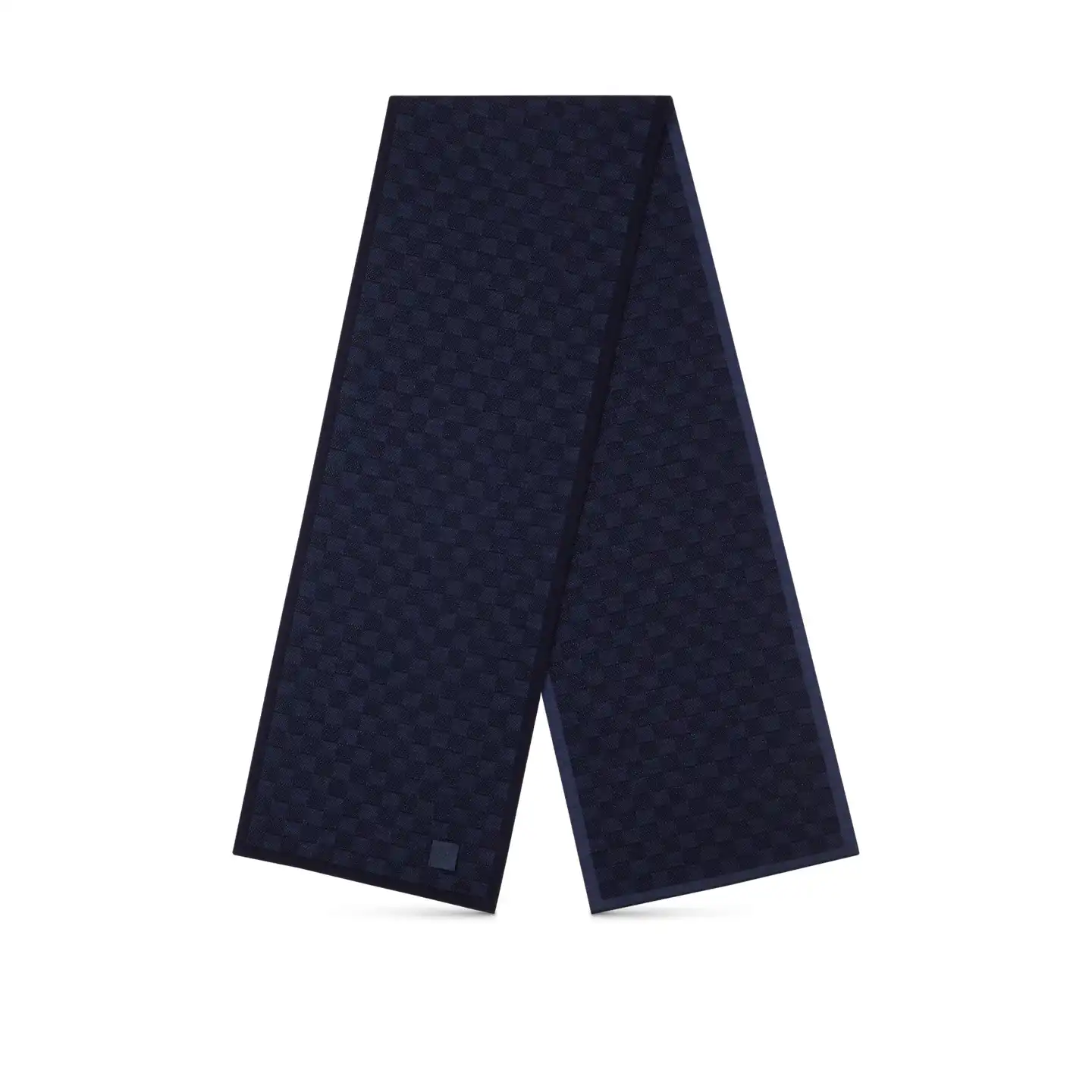 Cheap Louis Vuitton Navy M77987 Néo Petit Damier Scarf 0202