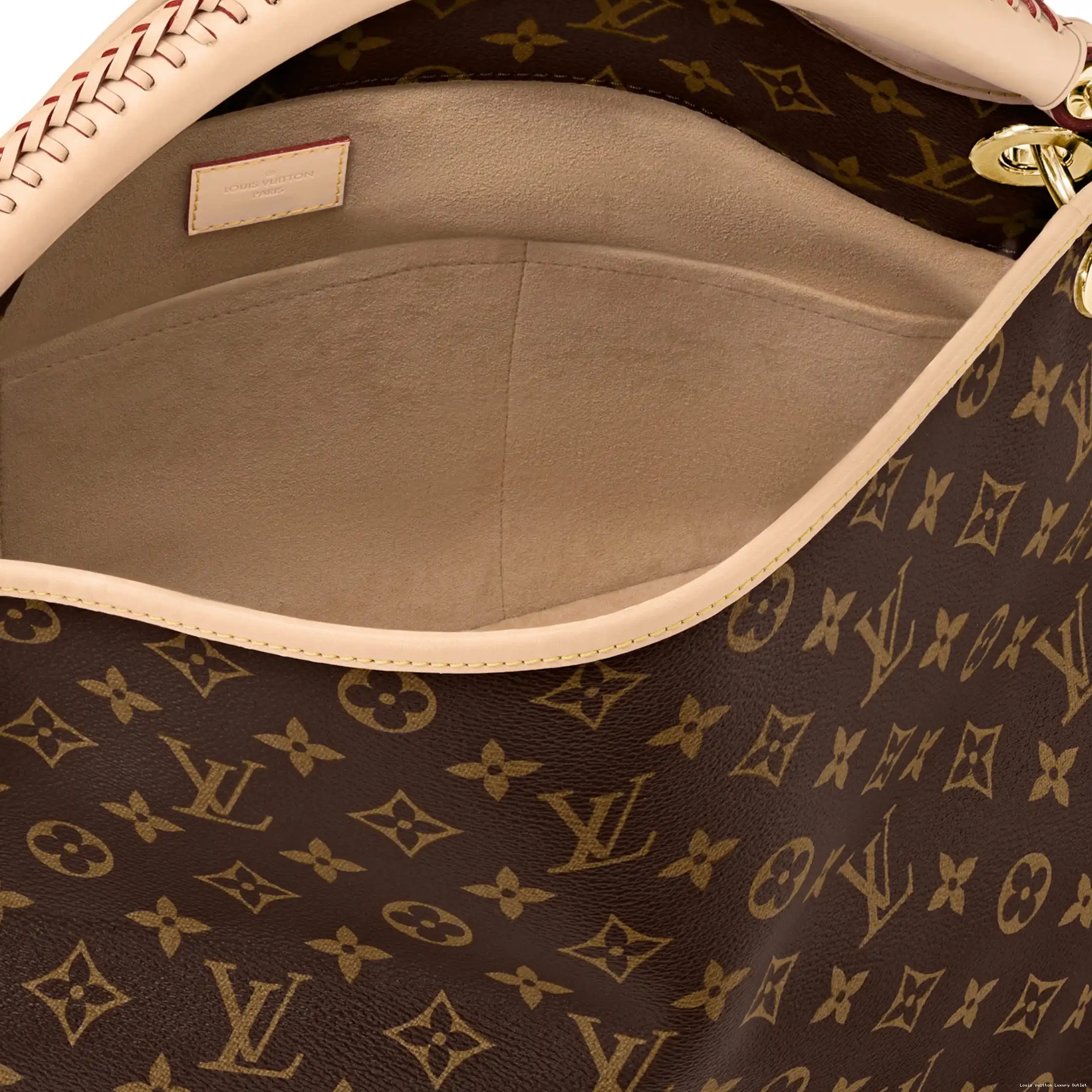 Cheap M44869 Artsy Louis Monogram Vuitton MM Canvas 0221