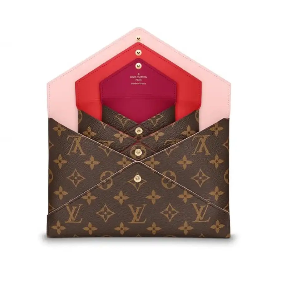 Cheap Kirigami Louis Pochette Monogram M62034 Vuitton Brown 0208