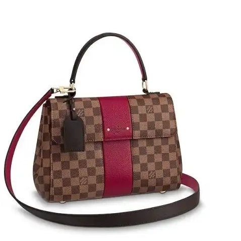 Cheap N41071 Vuitton BB Louis N40107 Street Bond Red Pink 0211