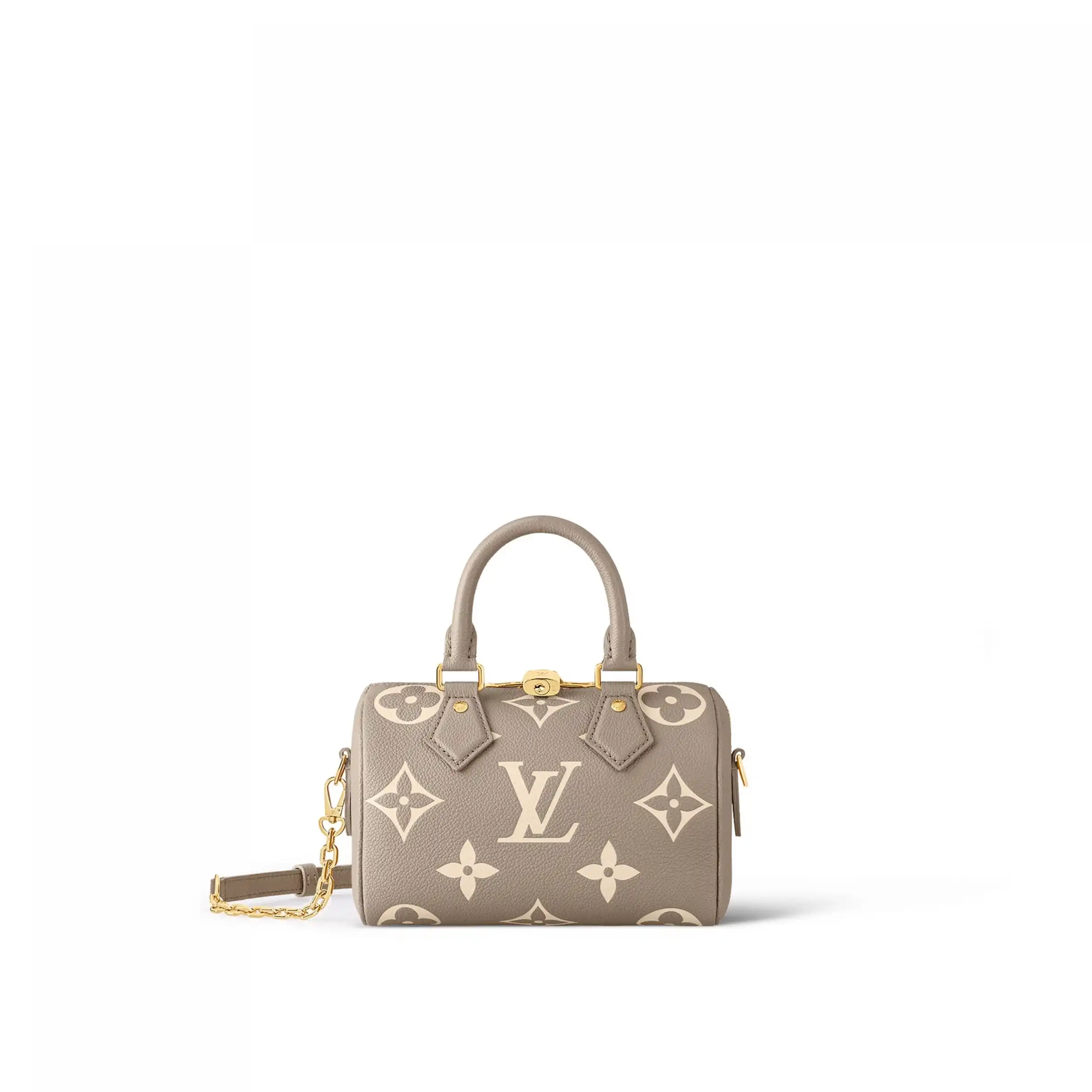 Cheap Louis Bicolor M46575 Speedy Gray Empreinte Monogram Bandoulière Tourterelle Leather 20 Vuitton 0215