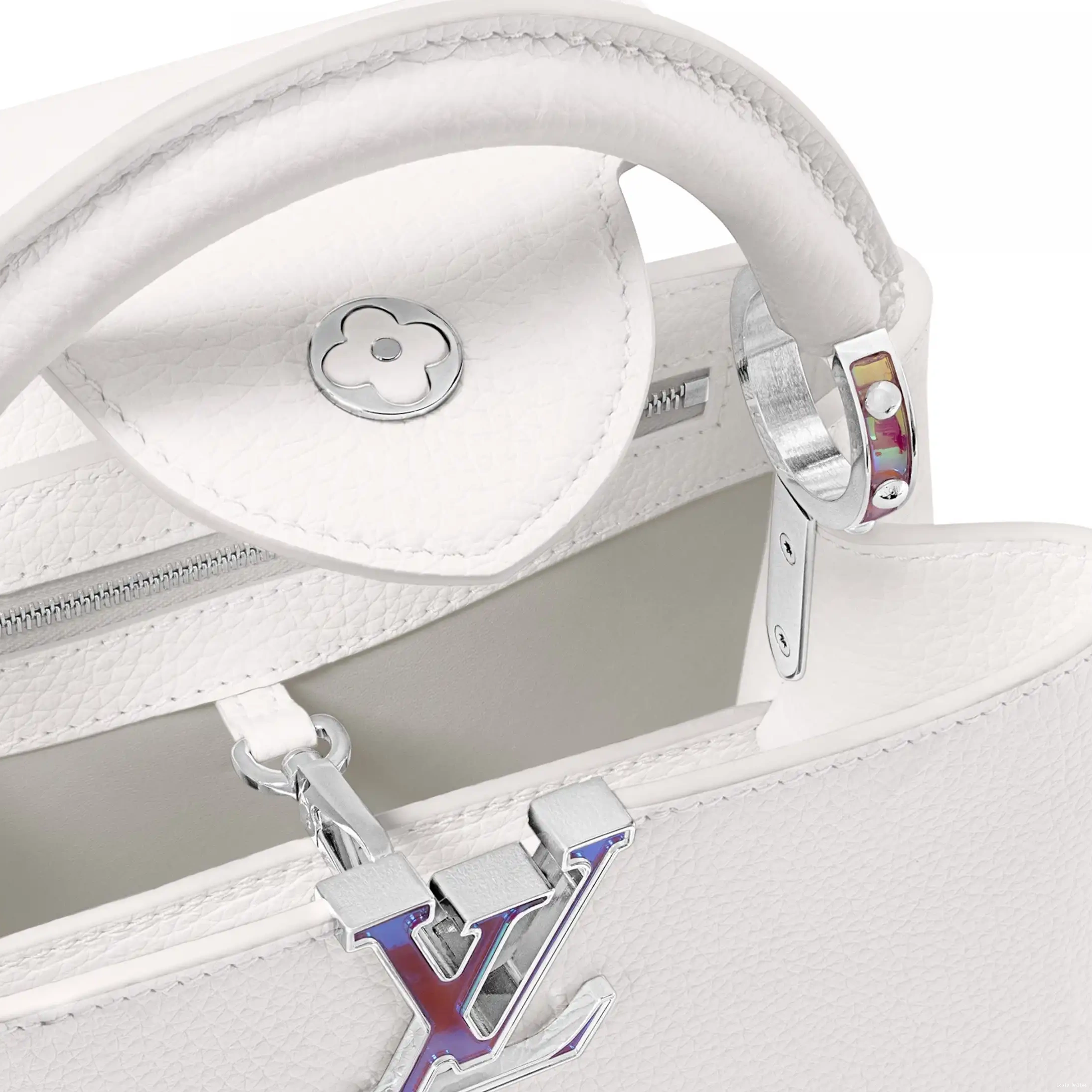 Cheap Capucines Louis BB M23307 Snow Vuitton White SKI LV 0224