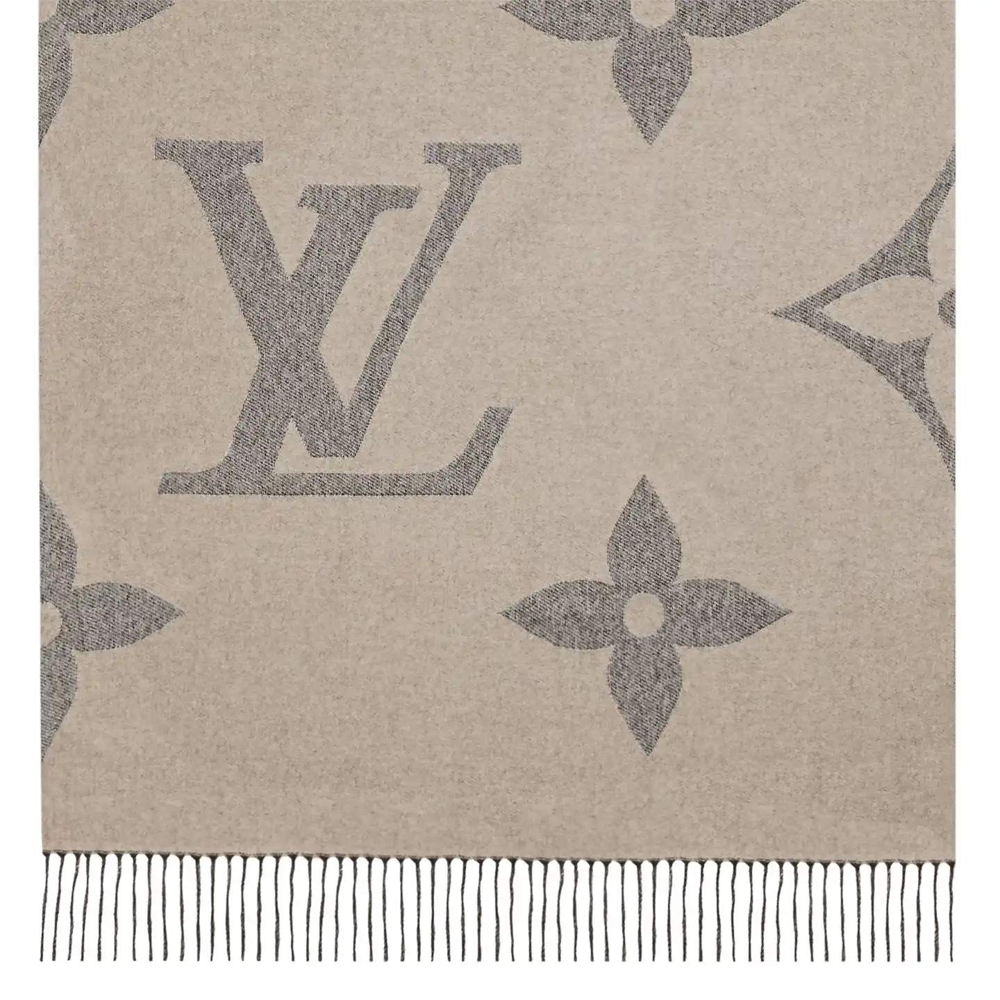 Cheap Louis Vuitton Light Grey M77951 MNG Giant Scarf 0204