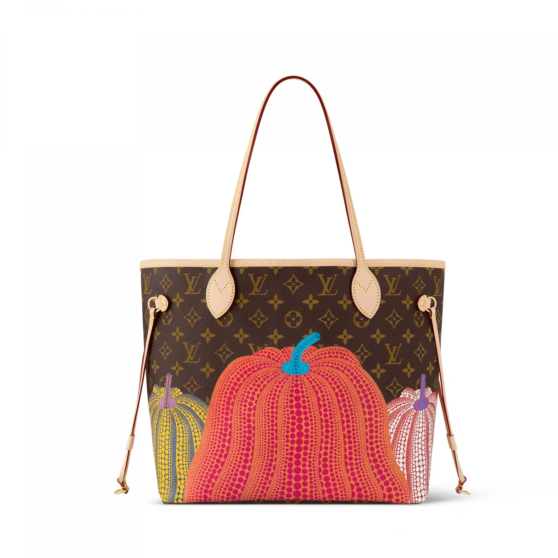 Cheap M46468 Louis Pumpkin Neverfull LV x MM print Vuitton YK 0210