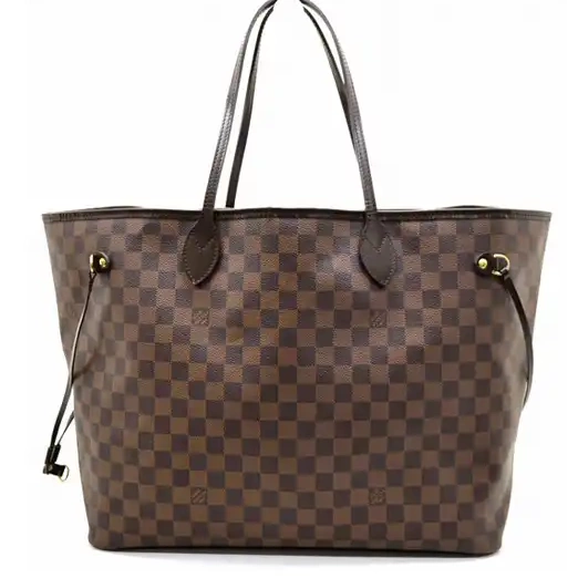 Cheap Ebene Neverfull Bag N51106 Damier Vuitton Shoulder Canvas GM Louis 0222