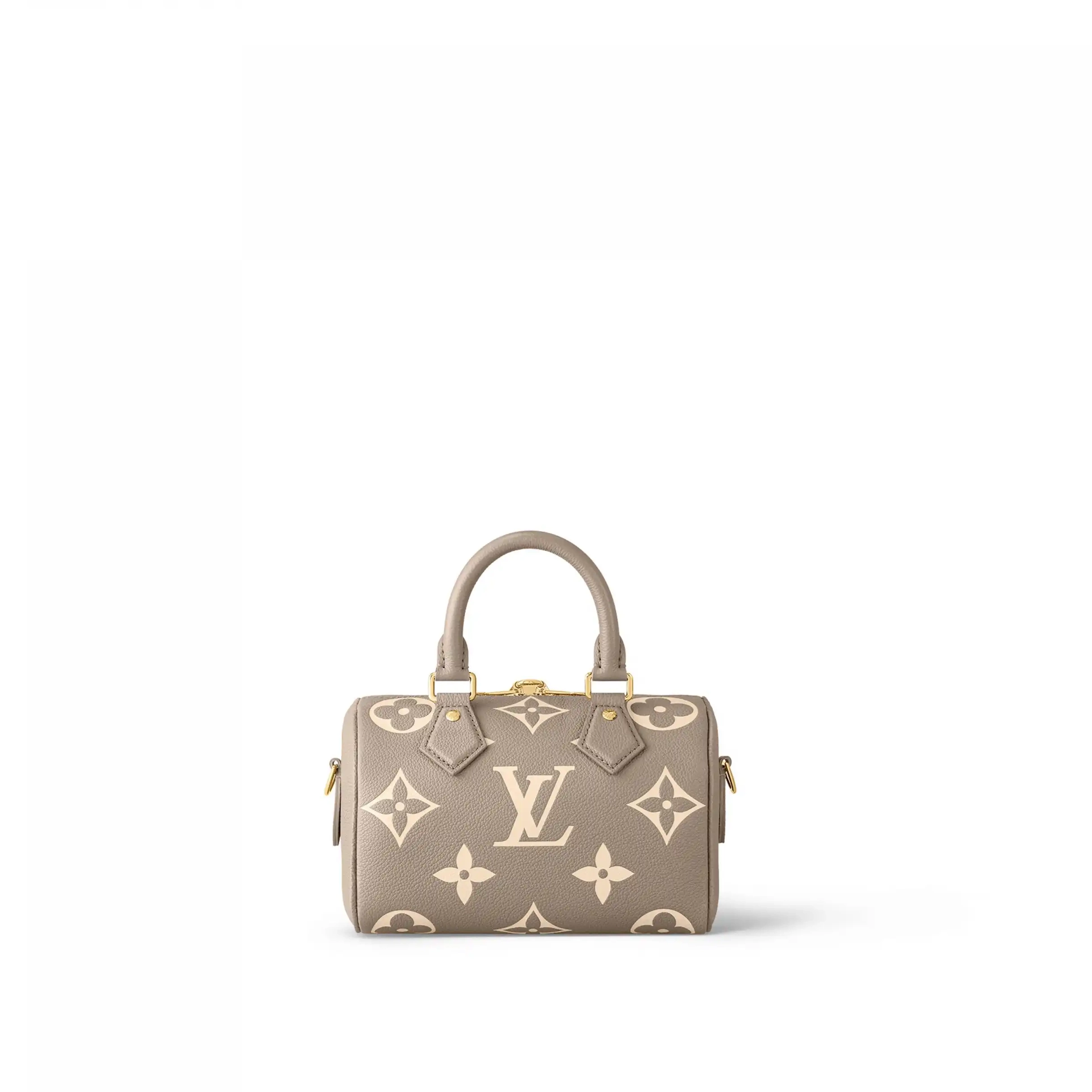 Cheap Louis Bicolor M46575 Speedy Gray Empreinte Monogram Bandoulière Tourterelle Leather 20 Vuitton 0215