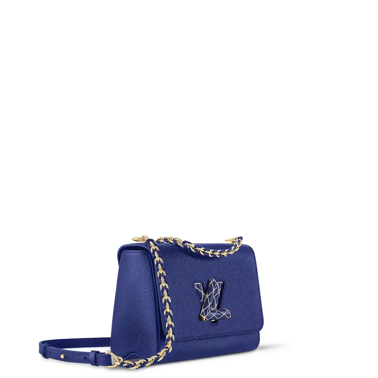 Cheap Vuitton Louis MM Smalt Twist Blue M23271 0222