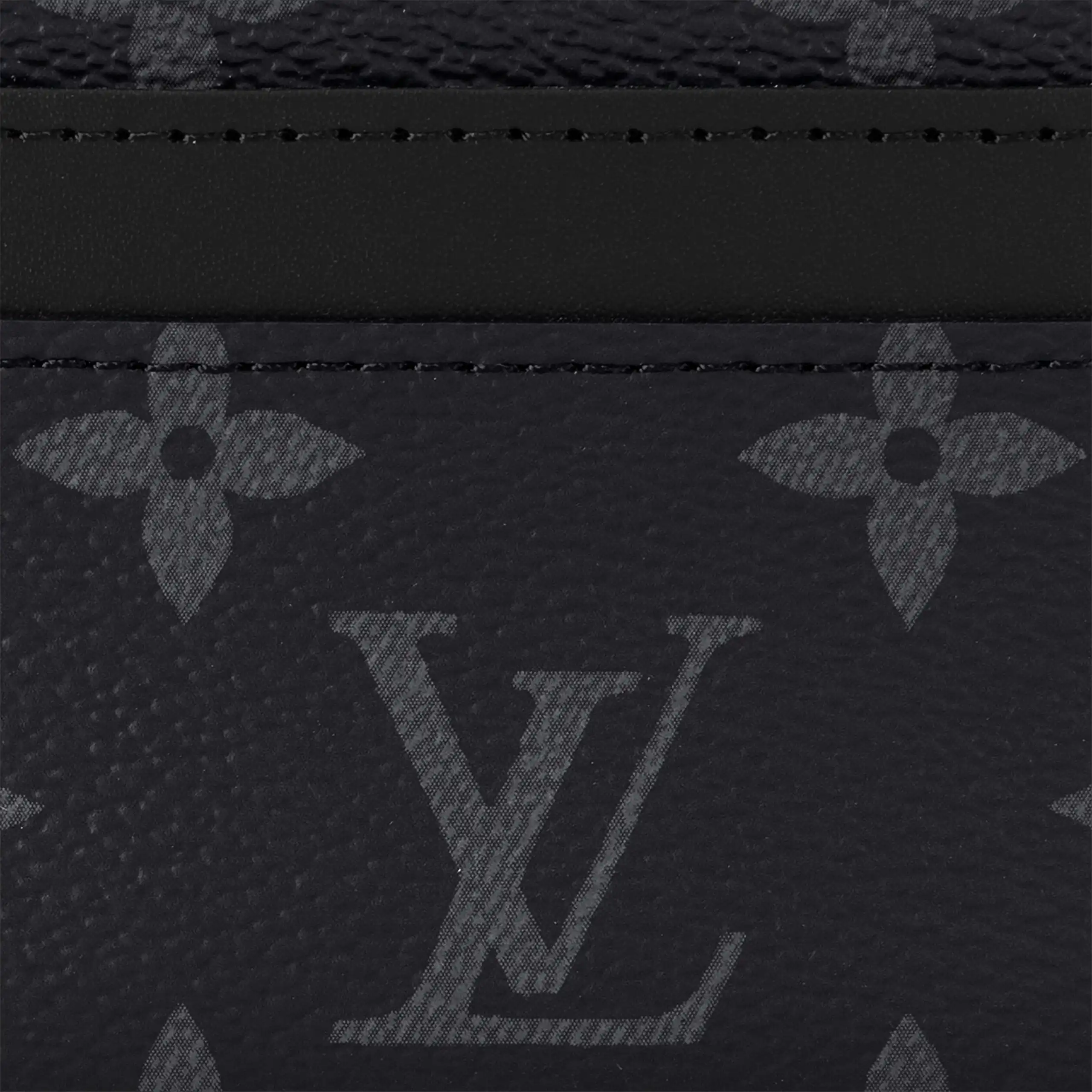 Cheap Louis Vuitton M62170 Double Card Holder Monogram Eclipse 0205