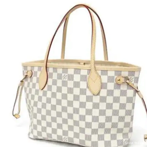 Cheap Canvas Bag Damier PM Azur Vuitton Louis Shoulder Neverfull N51110 0220