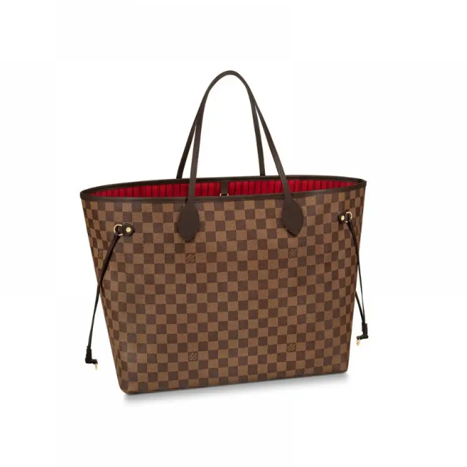 Cheap Neverfull N41357 Vuitton Damier Ebene Canvas GM Louis 0208