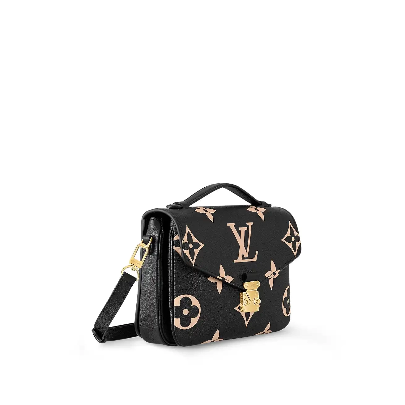 Cheap Vuitton Pochette M45773 Black Louis Beige Métis 0213