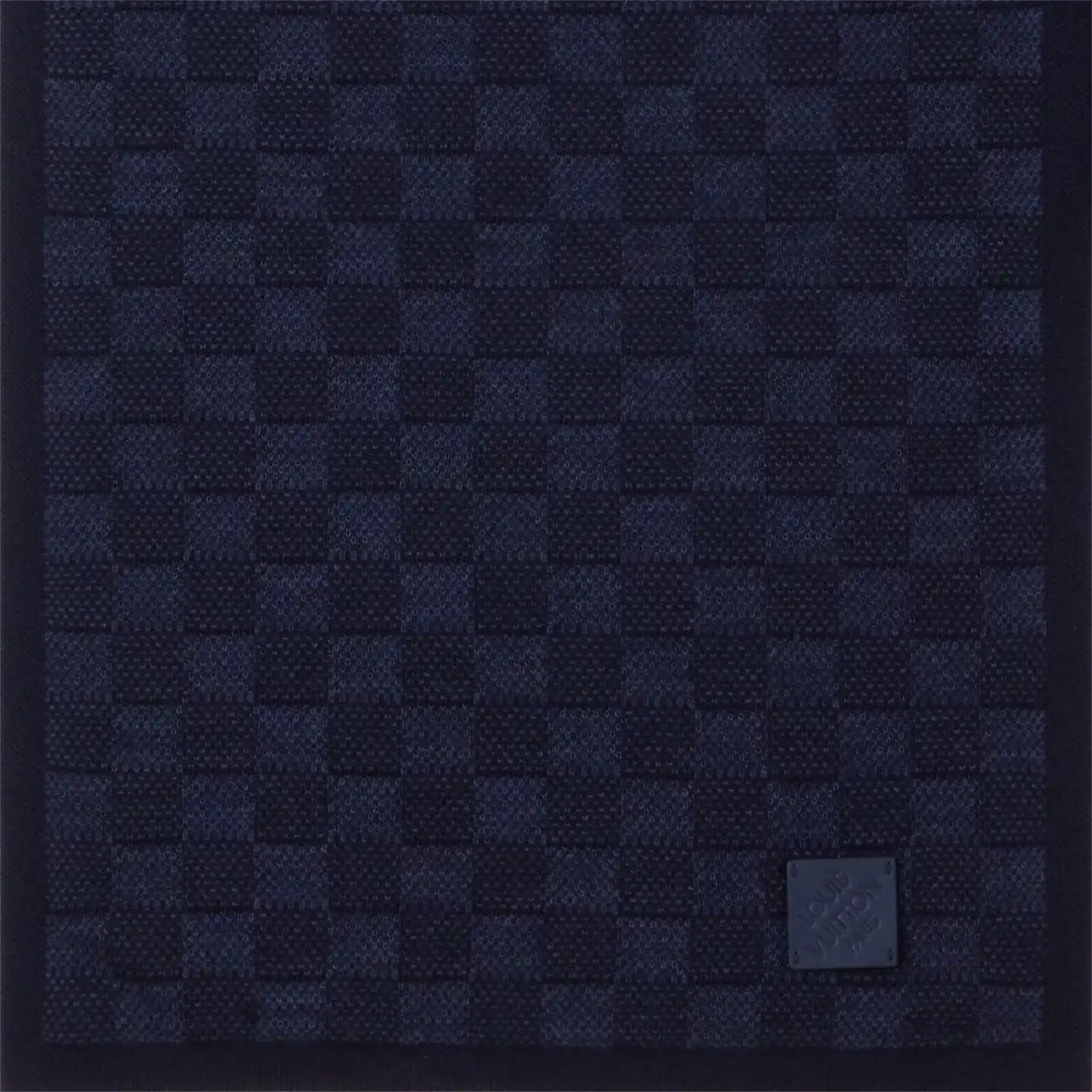 Cheap Louis Vuitton Navy M77987 Néo Petit Damier Scarf 0202